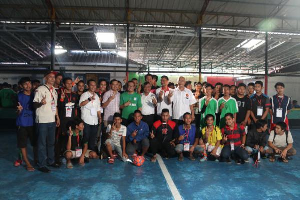 Ramadhan Pohan Bakar Semangat Tim Futsal Se-Kota Medan
