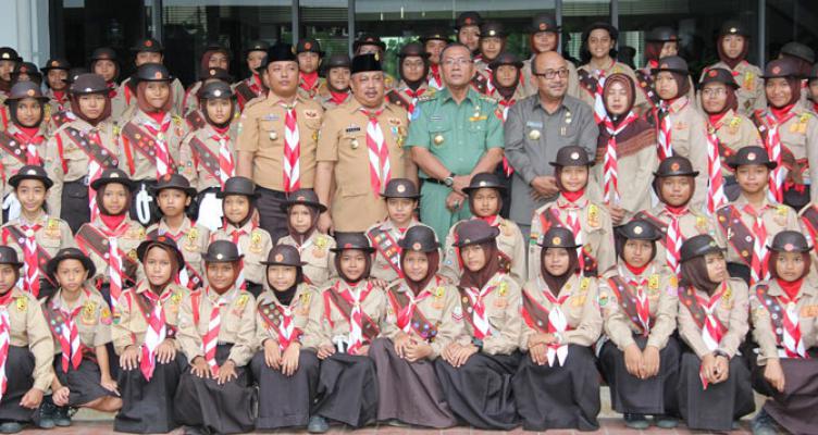 Randiman Lepas Kontingen Pramuka Medan Ikuti Jambore Daerah