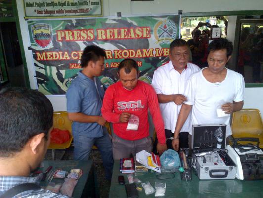 Sabu Tangkapan Denintel Mengalir Hingga Jauh