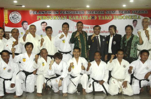 Sutrisno Pangaribuan Ketua Umum Karate-Do Tako Indonesia Sumut 2015-2019