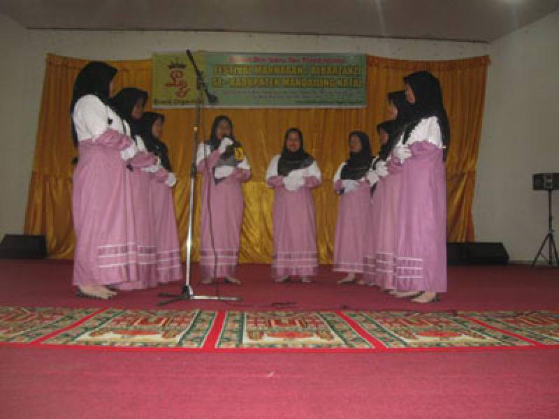 Festival Marhaban dan Barzanji Digelar di Panyabungan