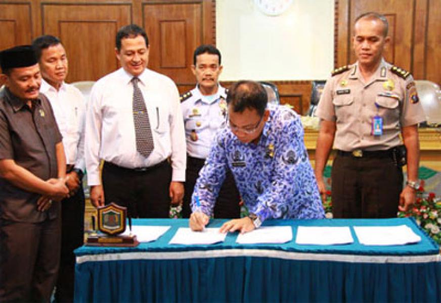Walikota Binjai dan Kepala BNNK Teken Nota Kesepahaman
