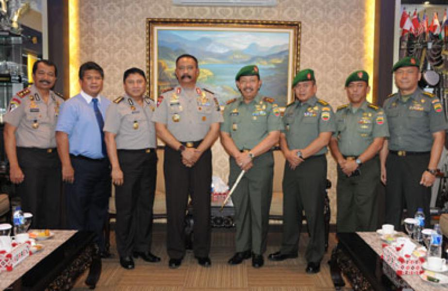 Pangdam I/BB Temui Kapolda Sumut