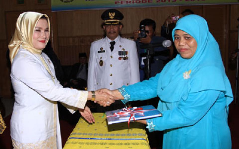 PKK dan Dekranasda Batu Bara Harus Kreatif Songsong ASEAN Community
