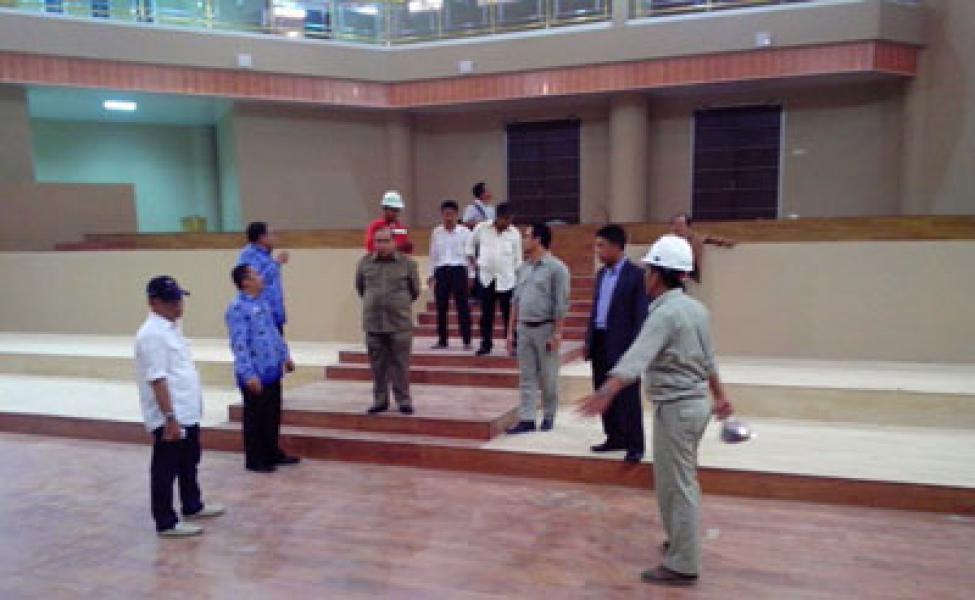 Ruangan Paripurna Gedung Baru DPRD Medan Tidak Sesuai Ketentuan
