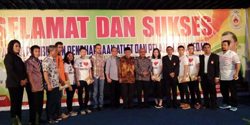 249 Atlet Medan Terima Tali Asih