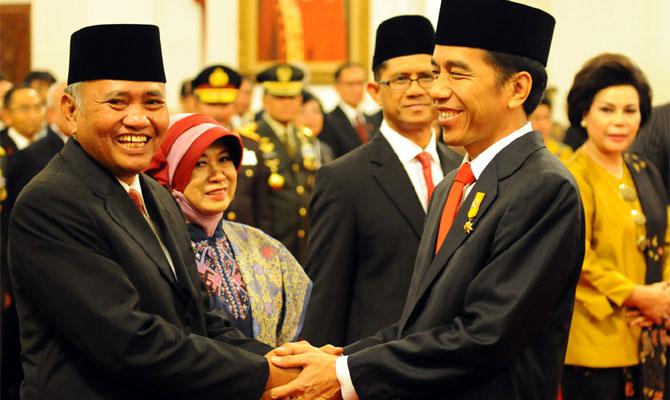 5 Pimpinan KPK Ucapkan Sumpah & Janji, 2 Orang Batak
