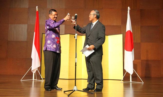 Begini Resepsi Ultah Kaisar Akihito di Medan