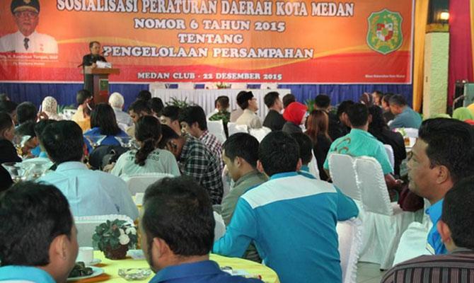 Buang Sampah Sembarangan di Medan Denda Rp50 Juta