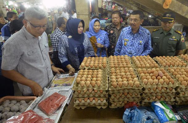 Jelang Natal, Plt Gubernur Sumut Sidak Pasar