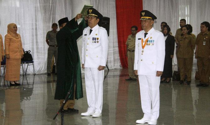 Jumsadi Damanik Pj Wali Kota Siantar, M Zein Siregar Pj Bupati Labura