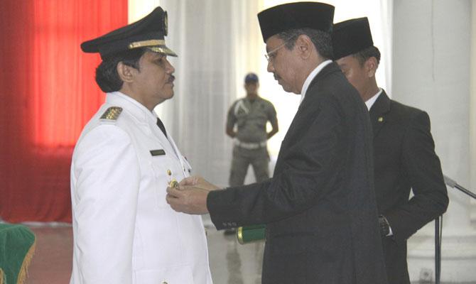 Plt Gubernur Sumut Lantik Binsar Situmorang Pj Bupati Simalungun