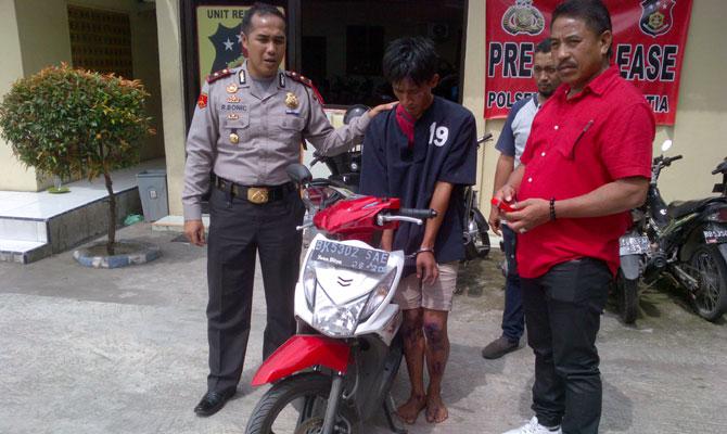 Tak Punya Uang Kerja ke Malaysia, Calon TKI Curi Sepeda Motor