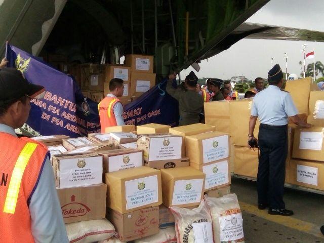 TNI Kirim Bantuan Kemanusiaan Peduli Asmat