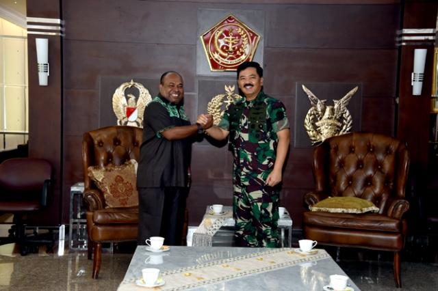 Panglima TNI Terima Anggota DPD RI Papua Barat
