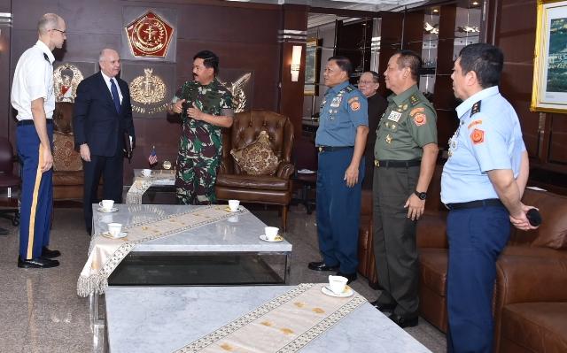 Panglima TNI Terima Kunjungan Dubes Amerika Serikat