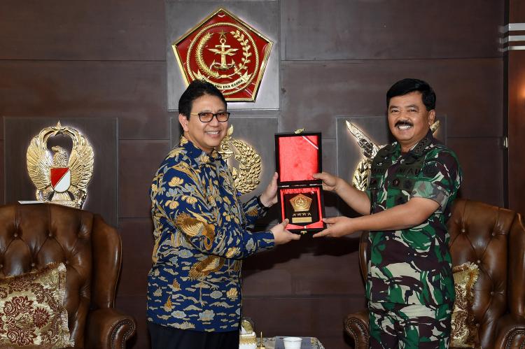  Panglima TNI Terima Dirut PT PAL
