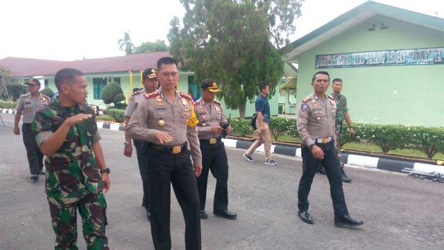 Kapolrestabes Medan Silaturahmi ke Markas Batalyon Kavaleri 6