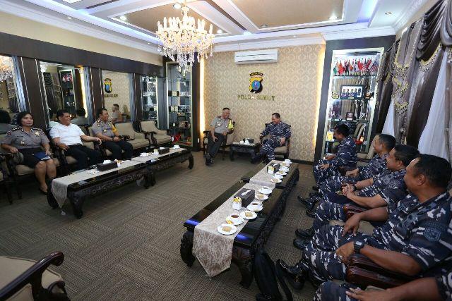 Kapoldasu Terima Kunjungan Pangarmabar 