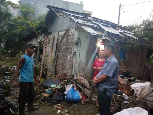Peduli Kasih, Afirin Tinjau Warga Tak Mampu di Medan Johor