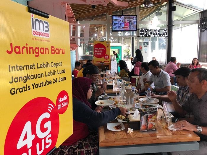 Pelanggan Indosat Ooredoo Nikmati Jaringan Baru 4G Plus