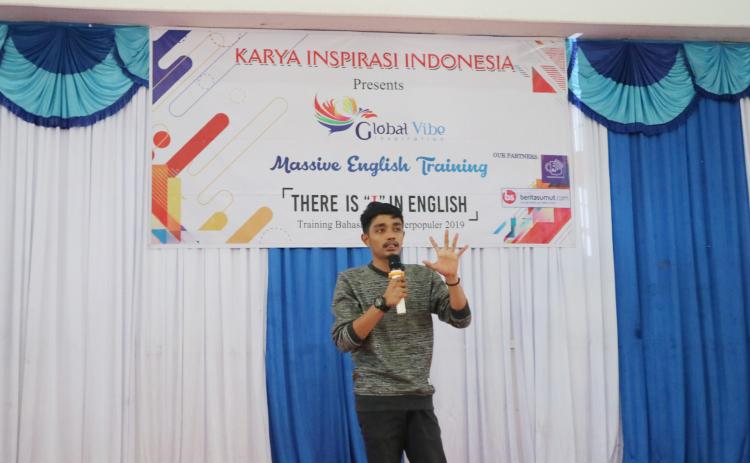 Global Vibe Inspiration Sukses Motivasi Seribuan Pelajar Labuhan Batu Kuasai Bahasa Inggris