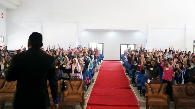 Global Vibe Inspiration Sukses Motivasi Seribuan Pelajar Labuhan Batu Kuasai Bahasa Inggris