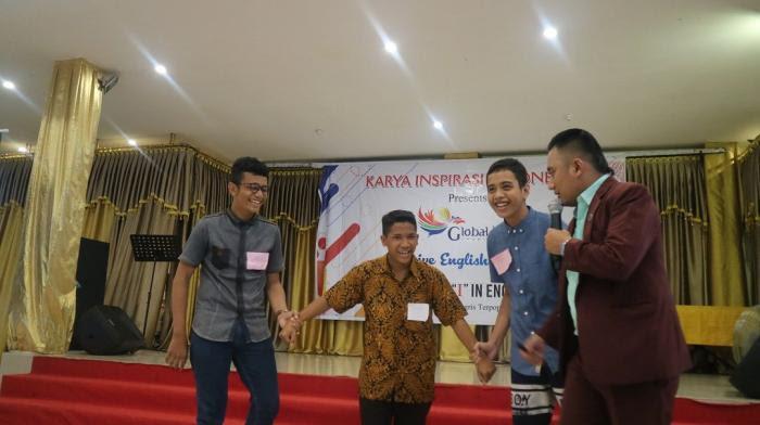 Karya Inspirasi Indonesia Cerdaskan Generasi Millenials Berbahasa Inggris - Seminar Terpopuler Global Vibe Inspiration Goes To Kisaran