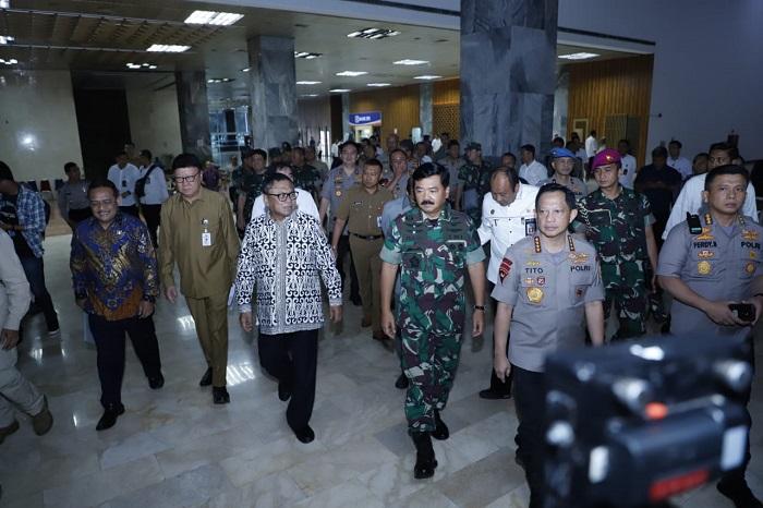 Panglima TNI Ikuti Raker Komite I DPD RI