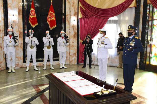 Panglima TNI Pimpin Penyerahan Jabatan Pangkogabwilhan I dan Pangkogabwilhan II