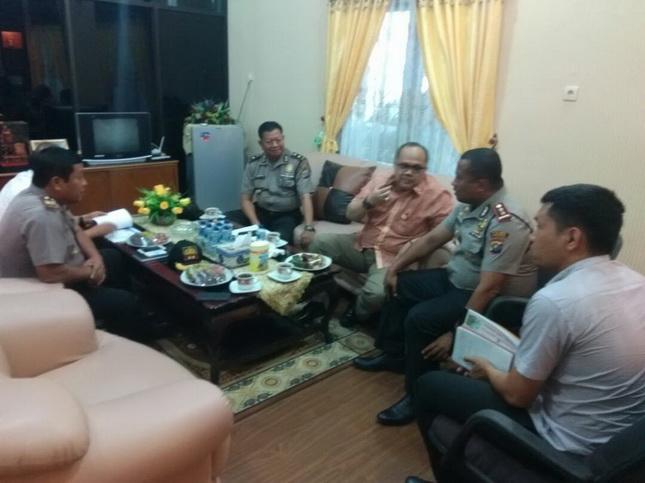 Junimart Girsang Kunjungi Mapolres Simalungun