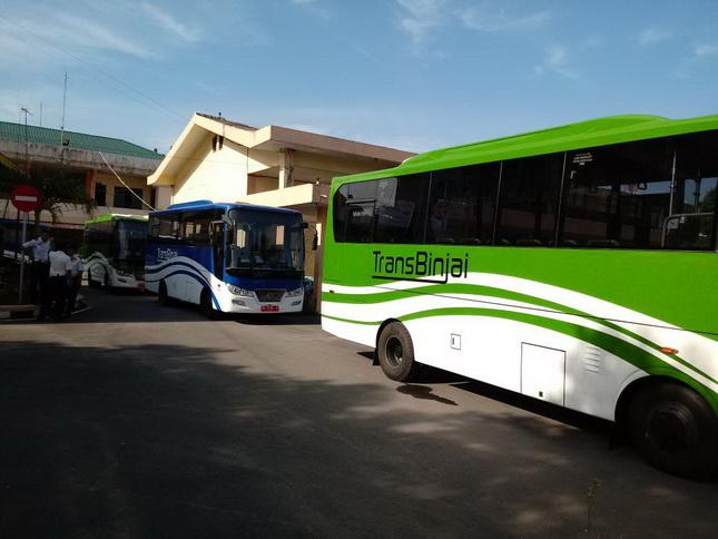 Bus Trans Binjai Hubungkan Antar Kecamatan