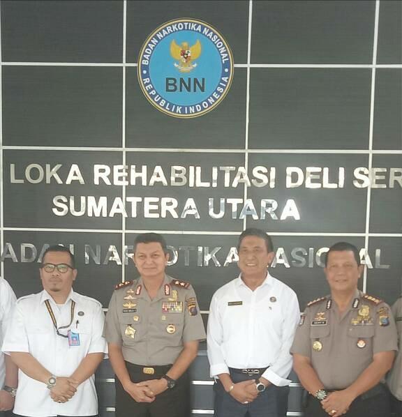 Kapolda Sumut Kunjungi Pusat Rehabilitasi Narkoba di Deli Serdang
