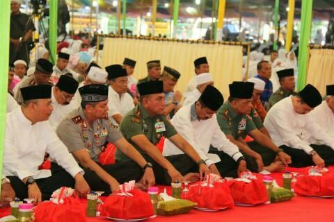 Petinggi di Sumut Hadiri Safari Ramadhan Panglima TNI