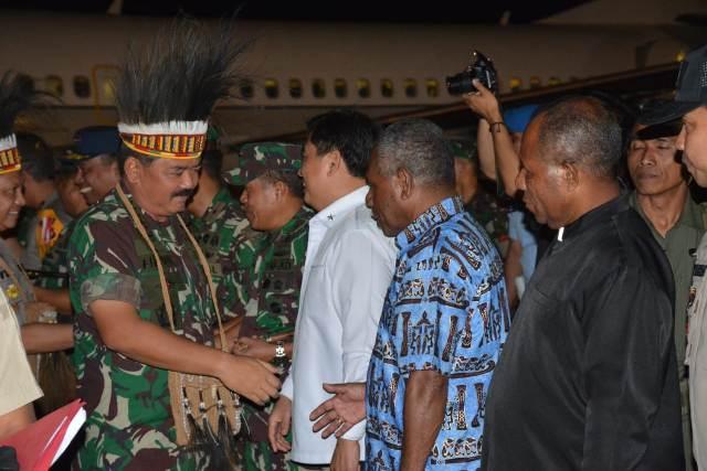 Panglima TNI dan Kapolri Kunjungan Kerja ke Jayapura