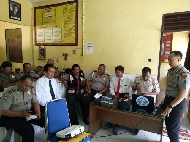 Polsek Kutalimbaru Selenggarakan Giat Arahan dan Pelatihan Fungsi Teknis Kepolisian
