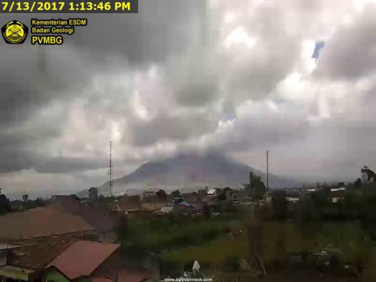 Gunung Sinabung Kembali Erupsi