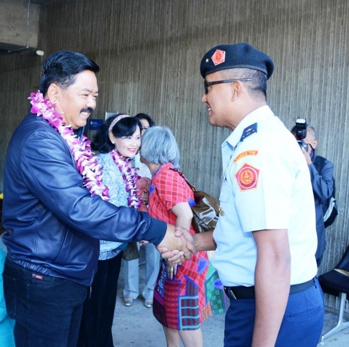 Panglima TNI Tiba di Bandara Internasional Honolulu Hawaii Amerika Serikat