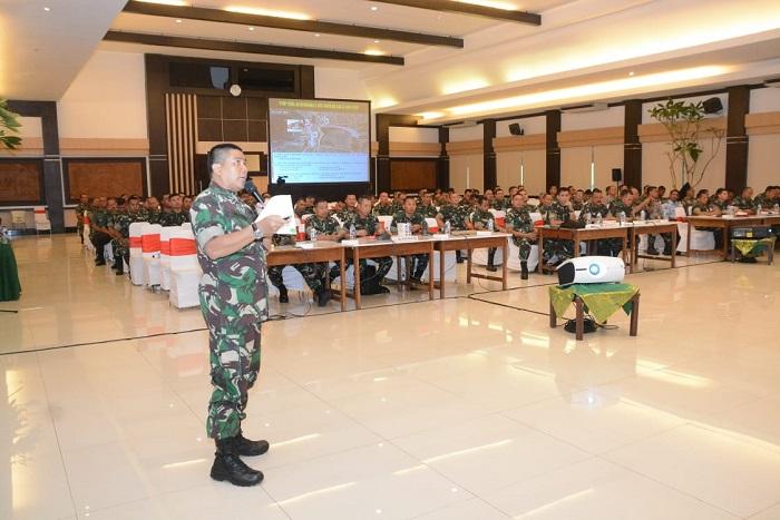 Briefing Latihan Terpadu Satgas Kogasgabpam VVIP IMF WB 2018 di Bali