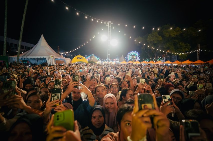 Bookber Simpel IM3 di Kota Medan Jadi Bukber Paling Seru