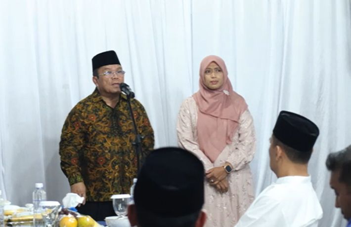 Buka Puasa Bersama Jajaran Pemko Pematangsiantar, Wesly Ajak Sekda hingga Camat Saling Dukung
