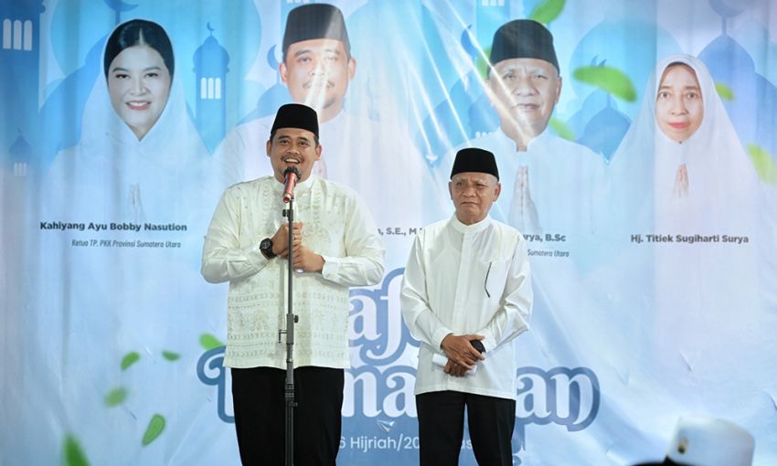 Gubernur dan Wakil Gubernur Sumut Gelar Safari Ramadan Perdana di Medan
