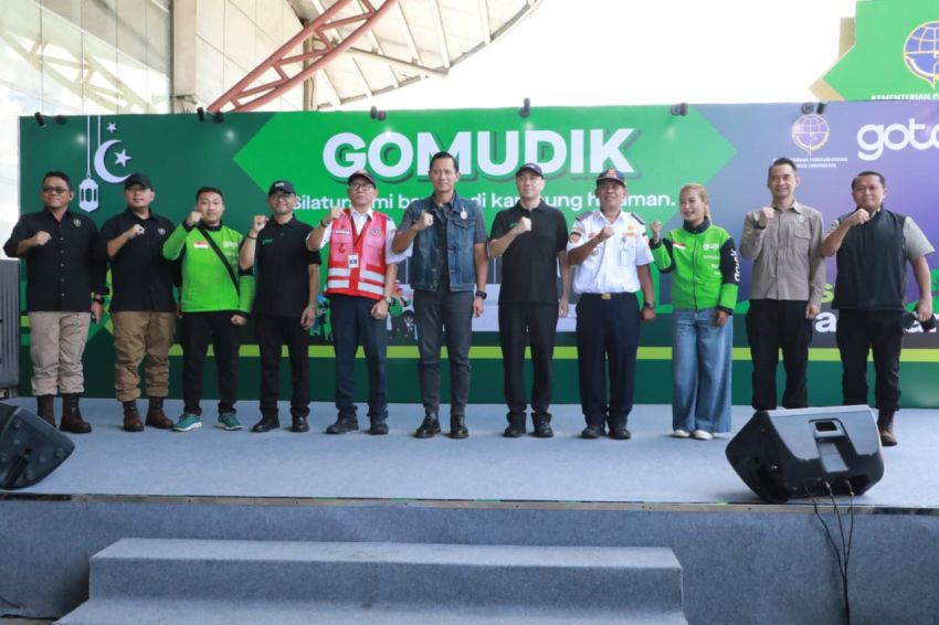 Pelepasan GoMudik, Menko AHY Ingatkan Pemudik Utamakan Keselamatan