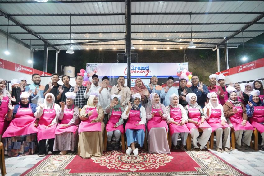 Pertamina Sumbagut Dorong Kemandirian Ekonomi Warga, Hadirkan Foodcourt UMKM di Aceh Besar