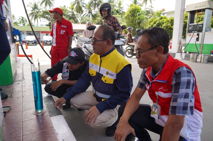 Pertamina Sumbagut Bersama BPH Migas Cek Penyaluran BBM Subsidi di Sumbar