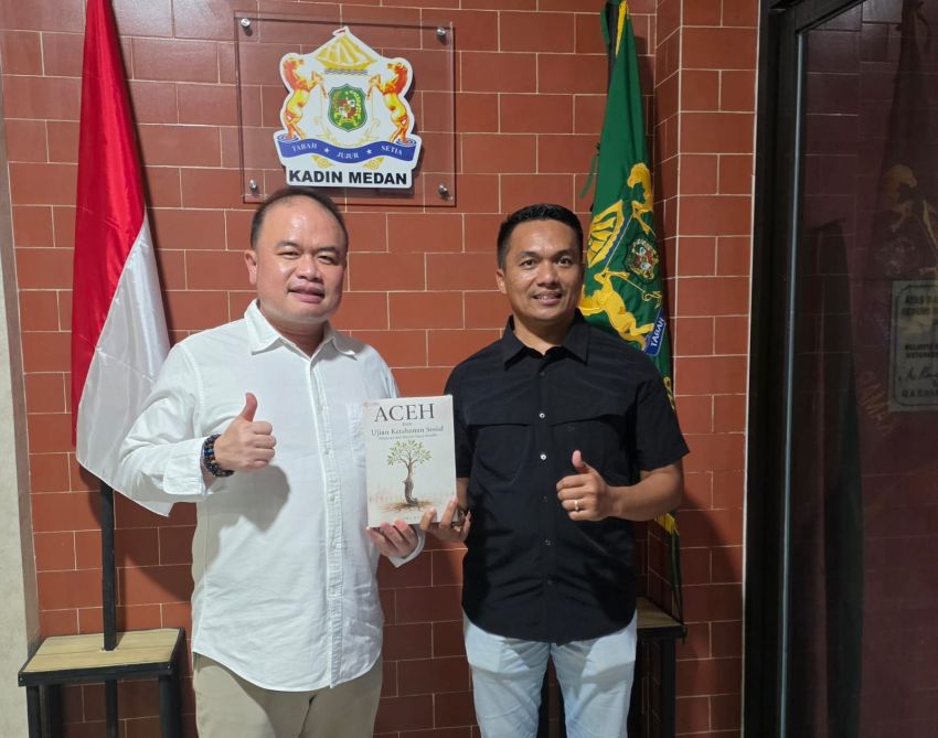Arman Chandra Menerima IKAL Aceh untuk Memperkokoh Ketahanan Nasional