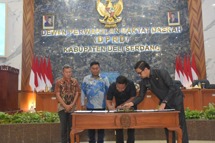 DPRD Deli Serdang Setujui Pemekaran Percut Sei Tuan dan Lima Ranperda
