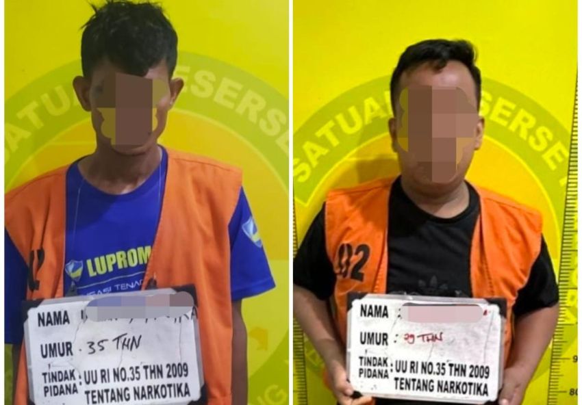 Dua Pria Jual Sabu di Tanjung Morawa Ditangkap Polisi