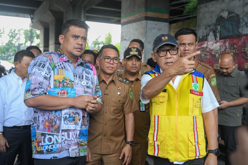 Gubernur Bobby Pastikan Penanganan Banjir di Jalan Letda Sujono Dimulai 2027