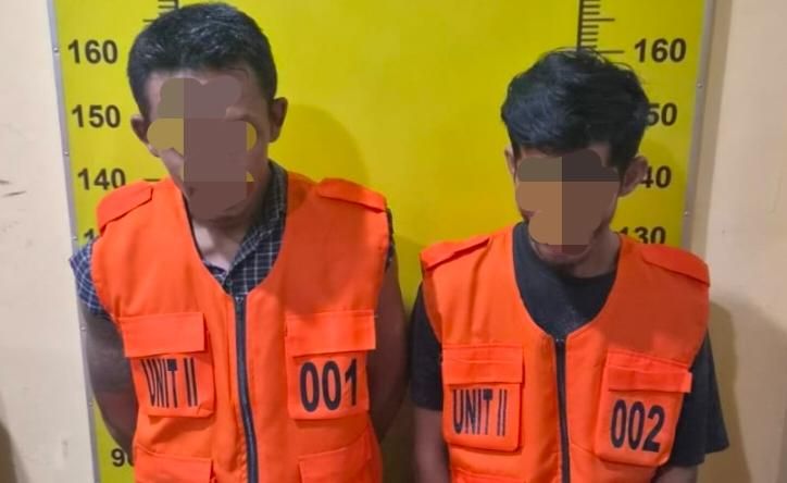 Duo Pengedar Sabu di Pantai Labu Dicokok Polisi